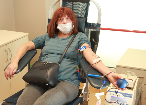 Fotografija 5 - Održana listopadska akcija u Vodicama: Robert Pašara devedeseti put darovao krv