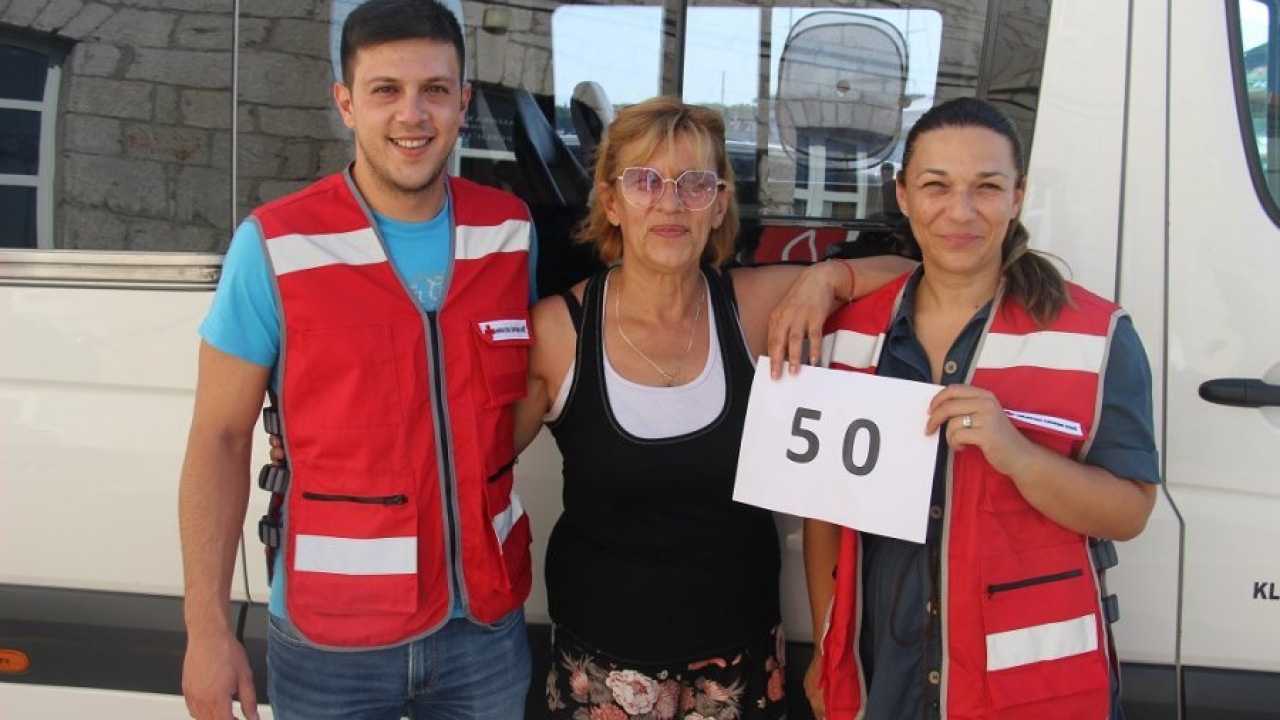 Vodičanka koja je 50 puta darovala krv, uvijek spremna i dostupna Crvenom križu