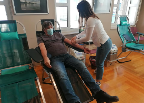 Fotografija 9 - Posljednja akcija darivanja krvi za ovu godinu: 56 Vodičana odazvalo se pozivu Crvenog križa