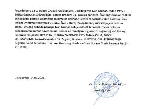 Fotografija 2 - Obitelj iz Karlovca nema osnovne uvjete za život i moli za pomoć!