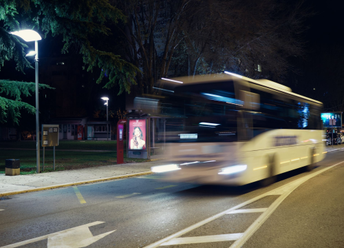 Fotografija 4 -  Na Baldekinu postavljen prototip novih autobusnih stajališta