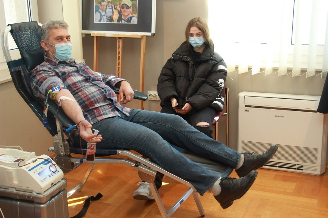 U Vodicama prikupljene 52 doze: Petra Vučak i Petar Vidić prvi put darovali krv