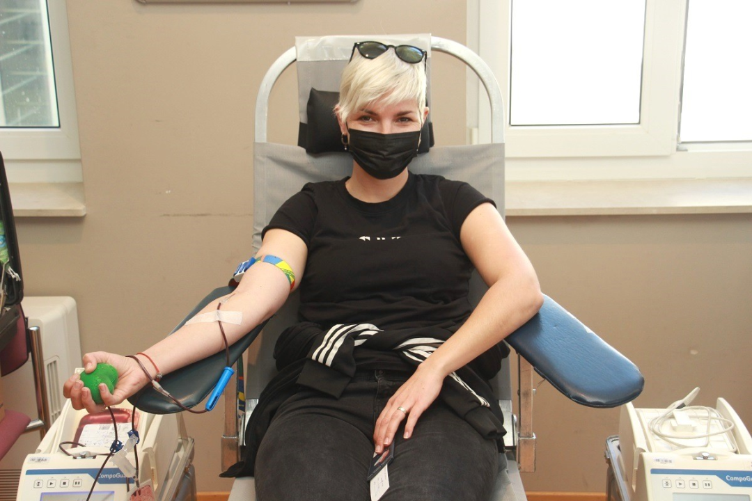 U Vodicama prikupljene 52 doze: Petra Vučak i Petar Vidić prvi put darovali krv