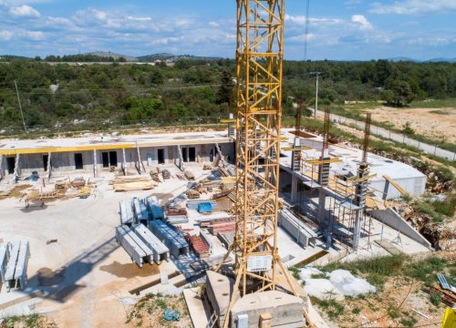 Fotografija 4 - Pogledajte kako napreduje gradnja sportske dvorane u Vodicama