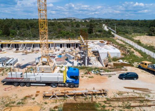 Fotografija 3 - Pogledajte kako napreduje gradnja sportske dvorane u Vodicama