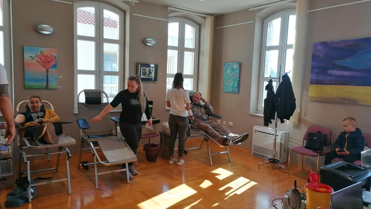 U Vodicama akcija darivanja krvi: 'Stanje svih zaliha je nisko, jedne grupe posebno'