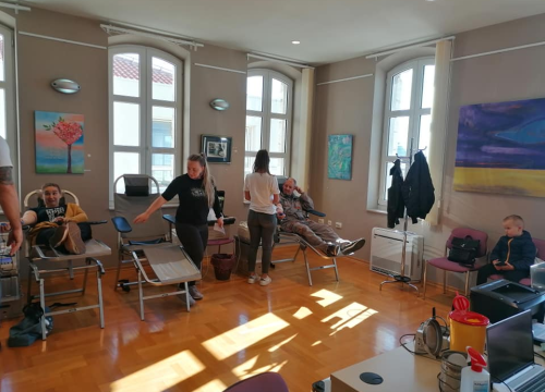 U Vodicama akcija darivanja krvi: 'Stanje svih zaliha je nisko, jedne grupe posebno'