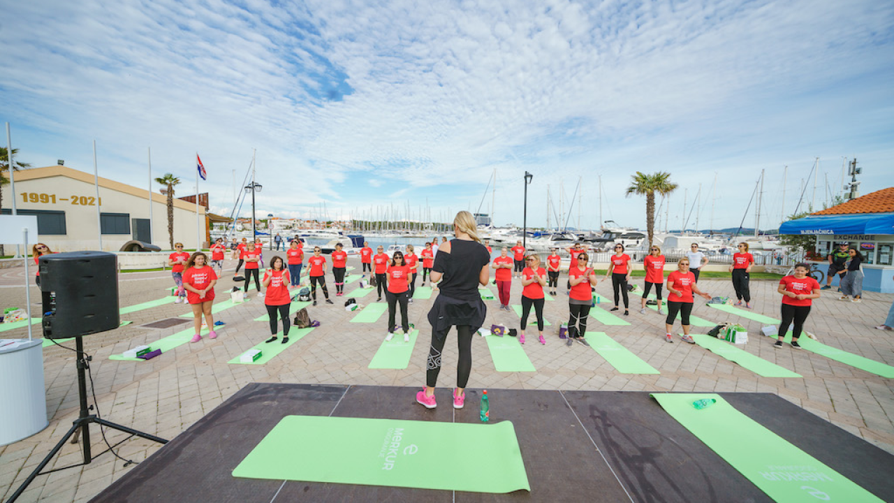 Aktivna Hrvatska: Rekordan broj prijavljenih Vodičana za tradicionalni trening na otvorenom