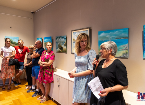 Fotografija 3 - Biljana je dom pronašla u Vodicama, a sada je tamo i otvorila svoju prvu samostalnu izložbu