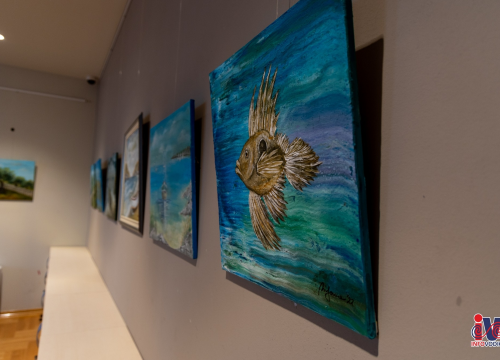 Fotografija 6 - Biljana je dom pronašla u Vodicama, a sada je tamo i otvorila svoju prvu samostalnu izložbu