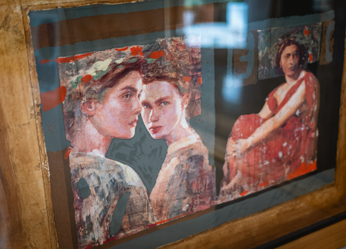 Fotografija 4 - Murtićev apstraktni brod i Vežin pejzaž potražite u Galeriji Juraj Dalmatinac