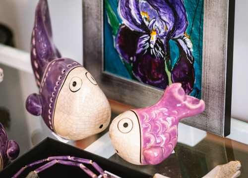 Fotografija 7 - Murtićev apstraktni brod i Vežin pejzaž potražite u Galeriji Juraj Dalmatinac