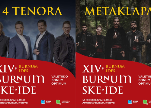 Fotografija 2 - Večeras su XIV. Burnumske Ide: Pod zvjezdanim nebom nastupaju 4 Tenora i Metaklapa!