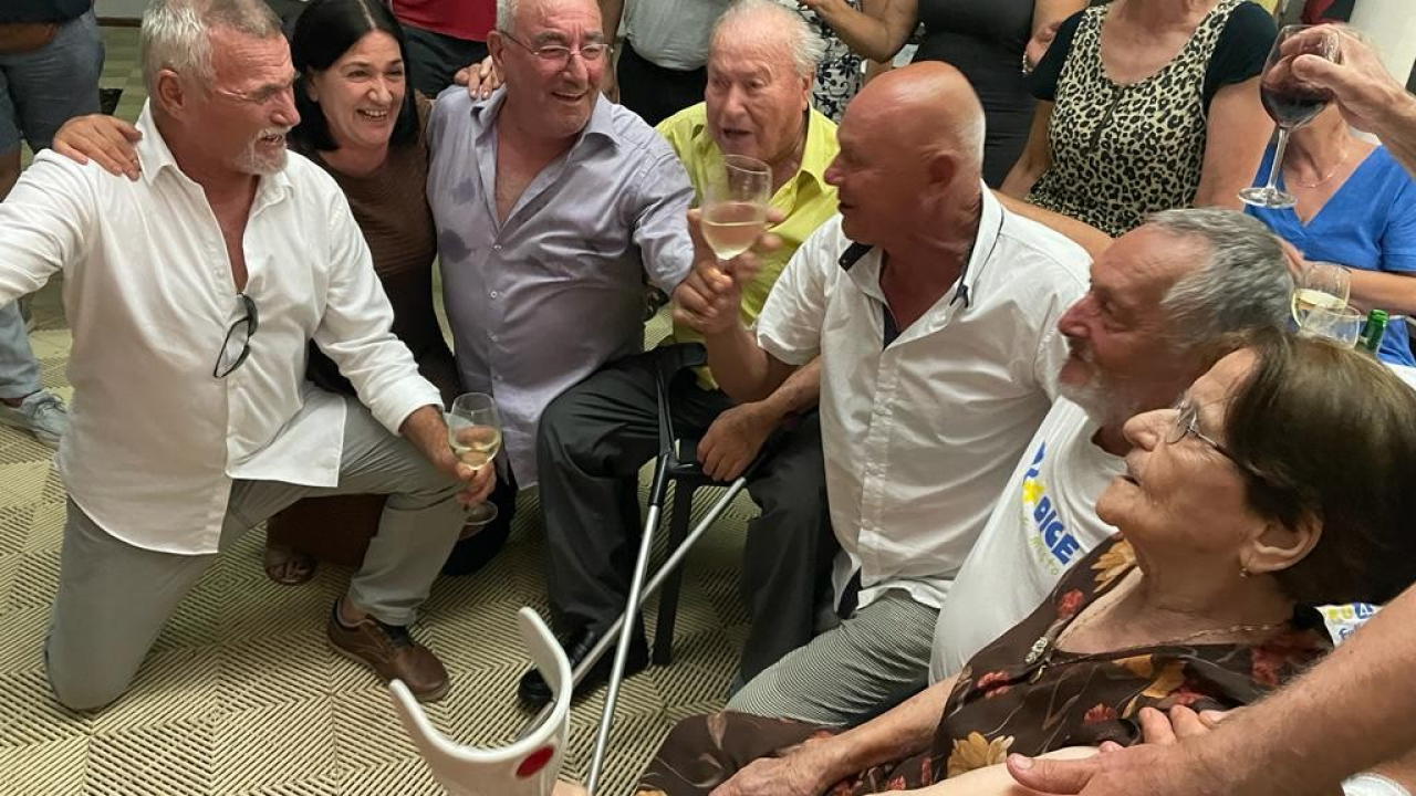 Sidonija i Joško Šprljan-Čunčilo proslavili 70 godina braka