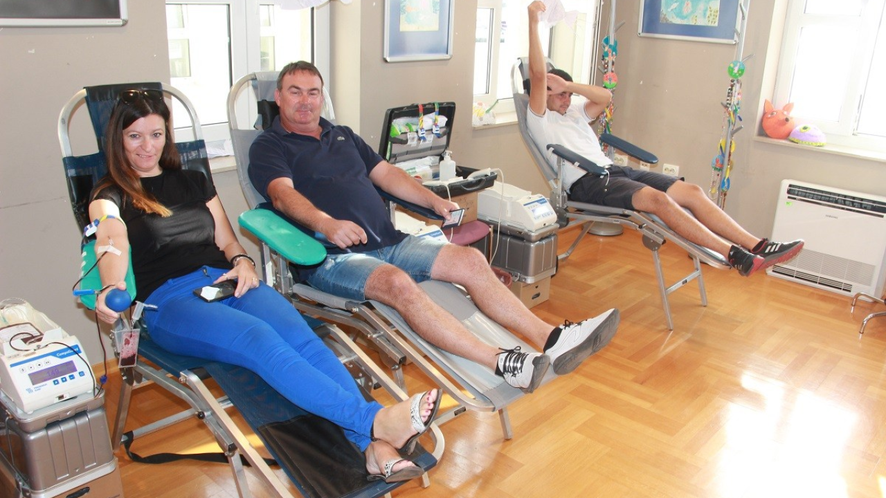 Na rujanskoj akciji darivanja krvi u Vodicama prikupljeno 40 doza