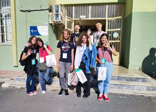 Fotografija 2 - Učenici OŠ Vodice po prvi put sudjelovali u Erasmus+ mobilnosti