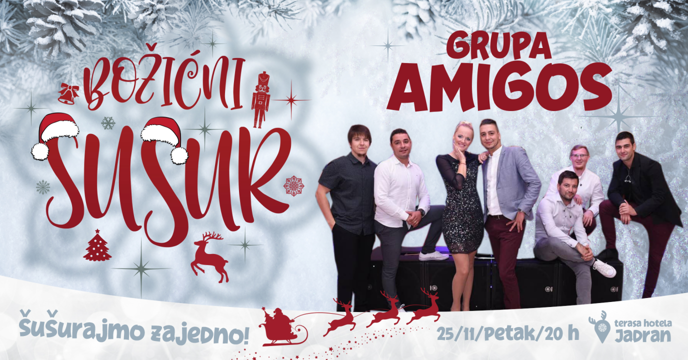 Božićni Šušur donosi vrhunsku zabavu: Koncerti, dobra spiza, dječji program i gledanje nogometa na rivi!