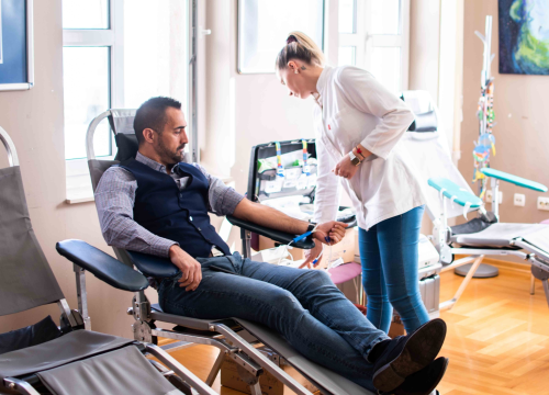 Fotografija 1 - U Vodicama održana akcija darivanja krvi