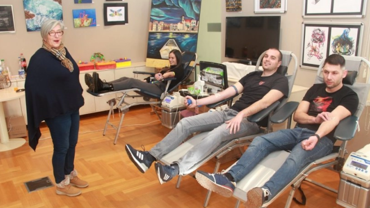 U Vodicama 46 osoba darovalo krv