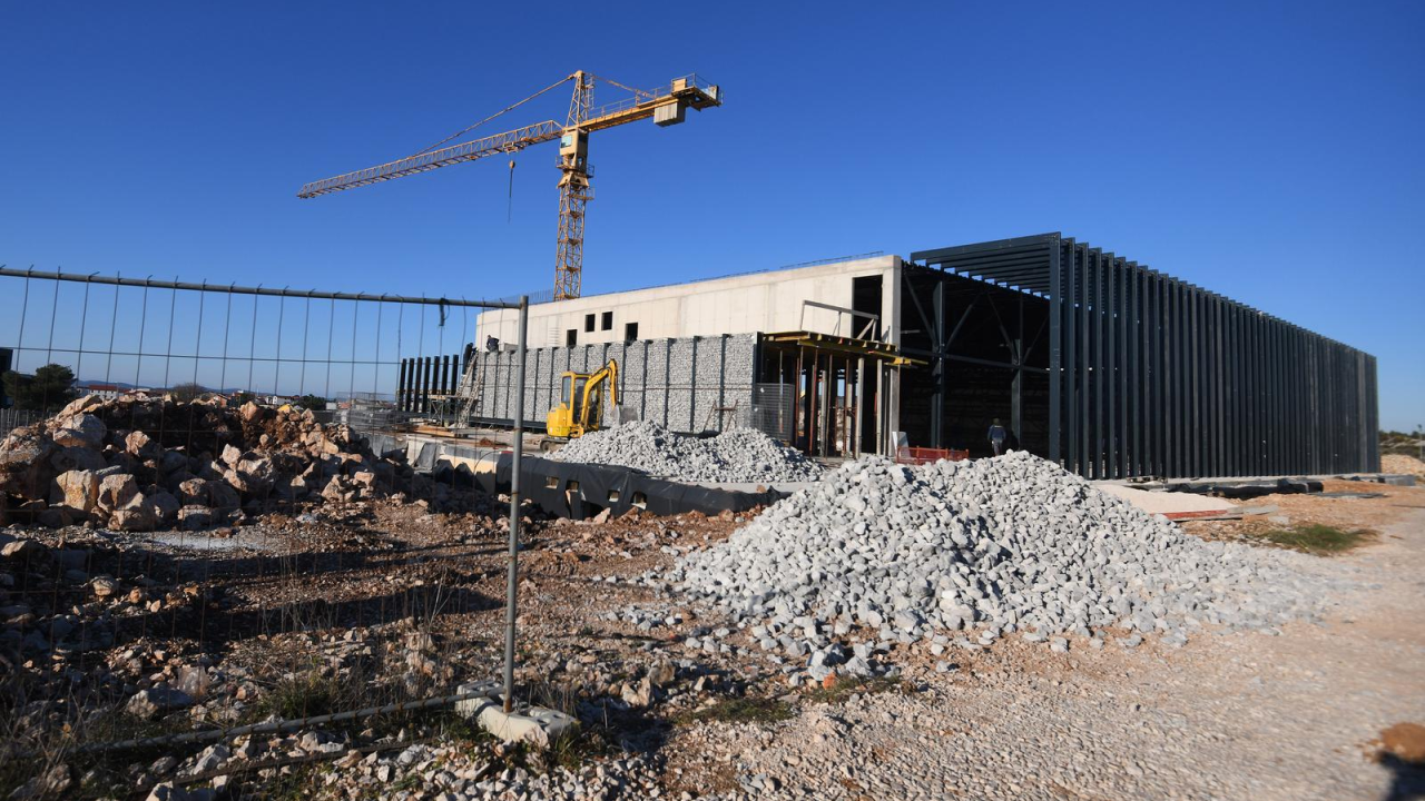 Vodice dobivaju novu sportsku dvoranu, radovi napreduju