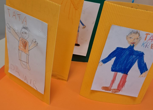 Fotografija 2 - Druženjem tata i djece u vrtiću Tamaris proslavljen Dan očeva