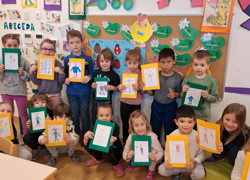 Fotografija 3 - Druženjem tata i djece u vrtiću Tamaris proslavljen Dan očeva