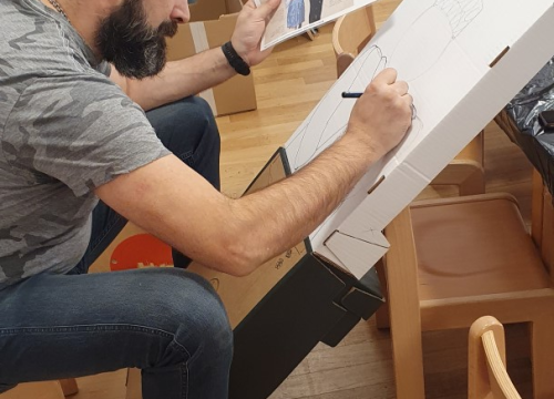 Fotografija 4 - Druženjem tata i djece u vrtiću Tamaris proslavljen Dan očeva