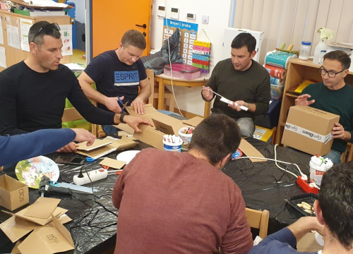 Druženjem tata i djece u vrtiću Tamaris proslavljen Dan očeva