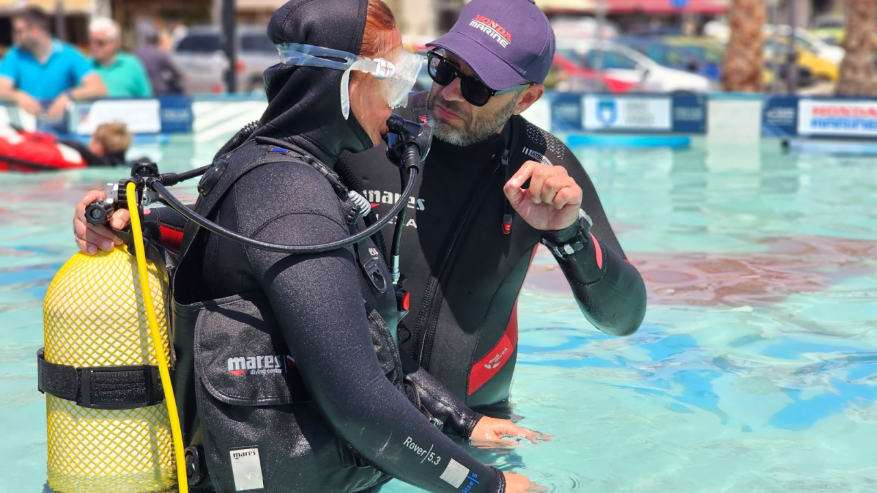 Pogled u plavo oduševio Vodičane: Besplatna probna ronjenja za posjetitelje i eko akcija