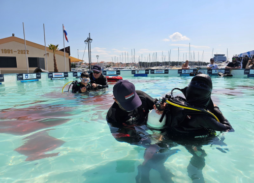 Fotografija 16 - Pogled u plavo oduševio Vodičane: Besplatna probna ronjenja za posjetitelje i eko akcija