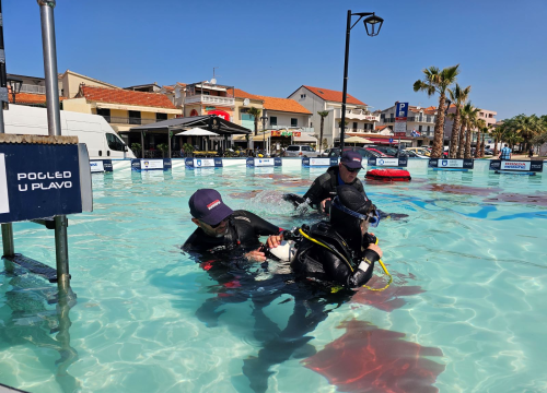 Fotografija 12 - Pogled u plavo oduševio Vodičane: Besplatna probna ronjenja za posjetitelje i eko akcija