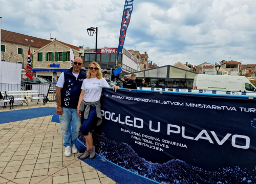 Fotografija 13 - Pogled u plavo oduševio Vodičane: Besplatna probna ronjenja za posjetitelje i eko akcija