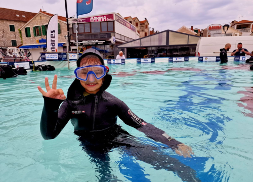 Fotografija 9 - Pogled u plavo oduševio Vodičane: Besplatna probna ronjenja za posjetitelje i eko akcija