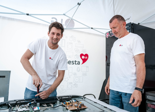 U Šibeniku održana LG-eva kampanja 'Lijepa gesta uz vas od mjesta do mjesta!'