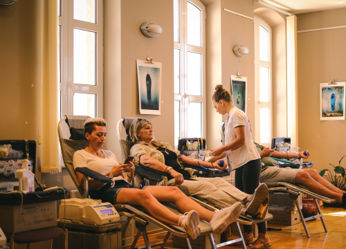 Fotografija 5 - Akciji darivanja krvi odazvali se i vodički bajkeri