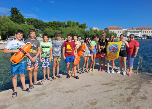 U Vodicama završen tečaj za junior spasioce za učenike sedmih i osmih razreda