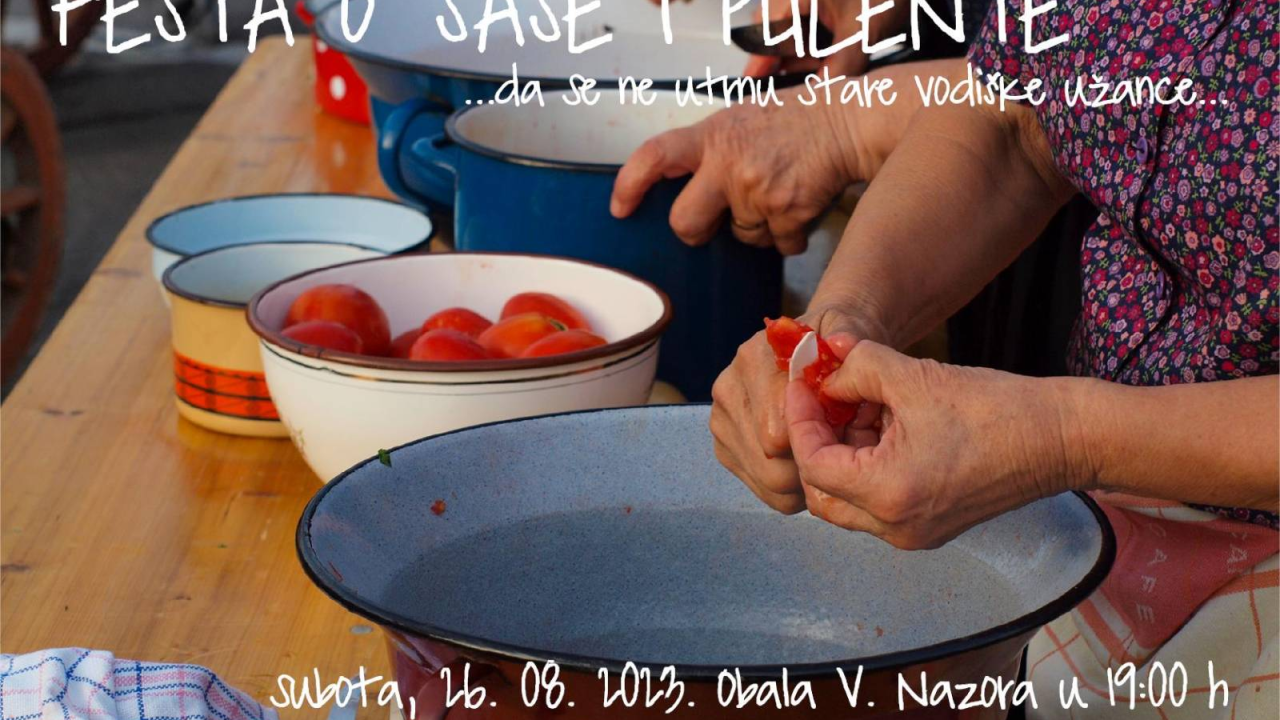 Šaša i pulenta othranile su generacije Vodičana, a ovo tradicionalno jelo možete probati na fešti