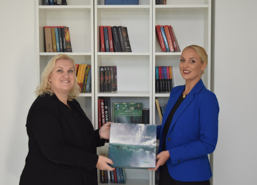 Nacionalni park 'Krka' darovao knjige knjižnici u Studentskom domu Palacin