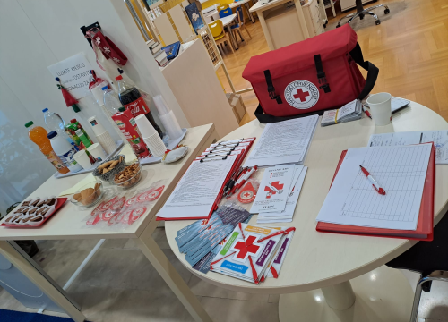 Fotografija 2 - Slavko Minčić u Vodicama darovao krv 101. put