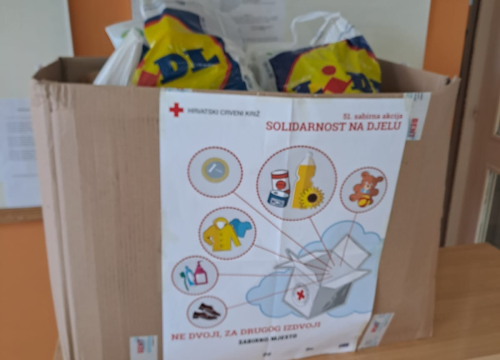 Fotografija 2 - Crveni križ Vodice i solidarnost na djelu: Akciji se pridružile i osnovne škole