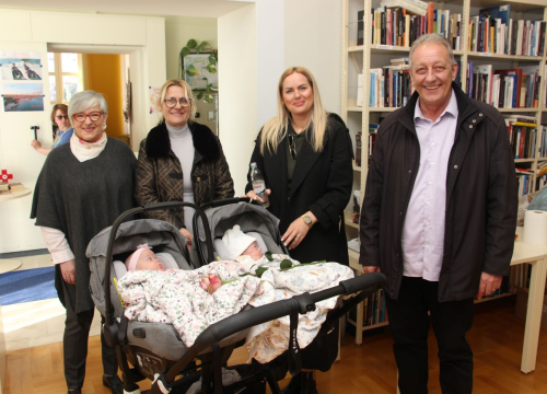 Fotografija 4 - U Vodicama održano primanje roditelja novorođene djece: 'U posljednjih nekoliko mjeseci rođeno 38 djece'