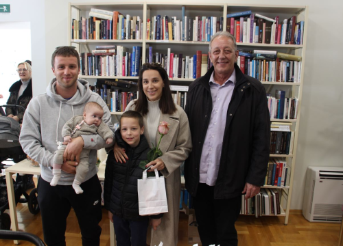 Fotografija 10 - U Vodicama održano primanje roditelja novorođene djece: 'U posljednjih nekoliko mjeseci rođeno 38 djece'