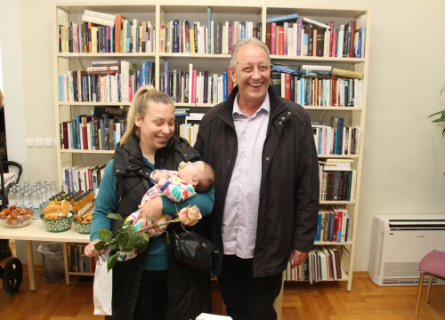 Fotografija 11 - U Vodicama održano primanje roditelja novorođene djece: 'U posljednjih nekoliko mjeseci rođeno 38 djece'