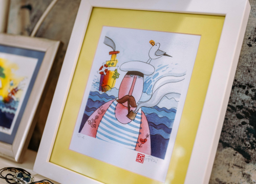 Fotografija 2 - Umjetnine ljetnih motiva i žarkih boja potražite u Galeriji Juraj Dalmatinac!