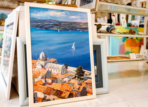 Fotografija 16 - Umjetnine ljetnih motiva i žarkih boja potražite u Galeriji Juraj Dalmatinac!