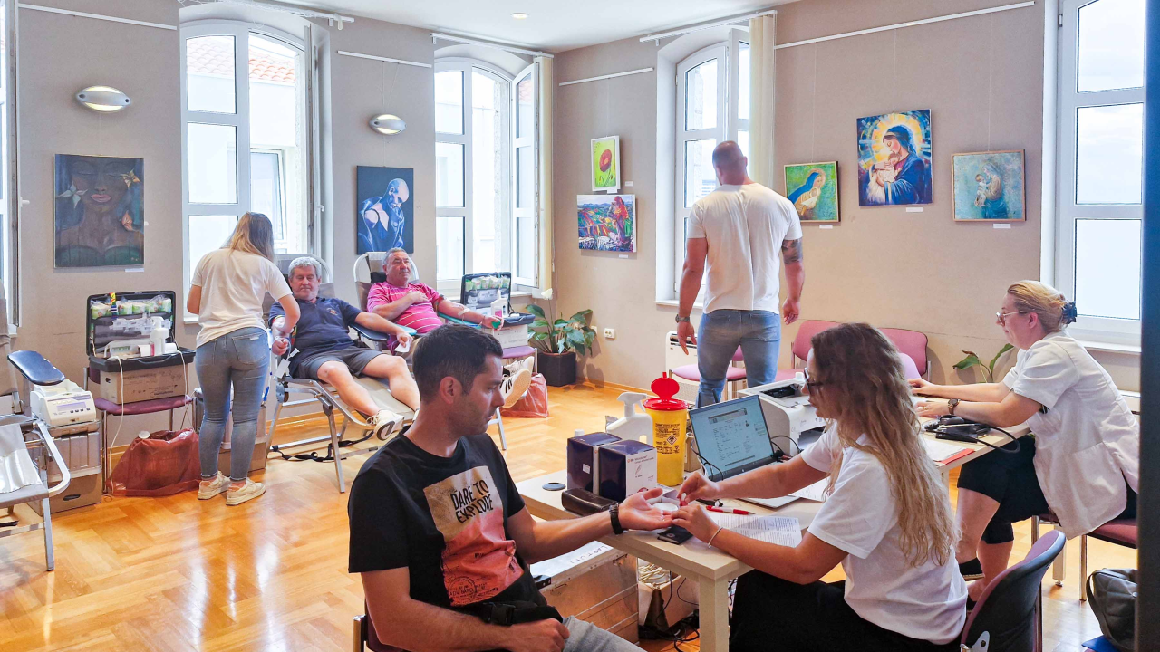 Vodičani na 6. ovogodišnjoj akciji donirali 45 doza krvi