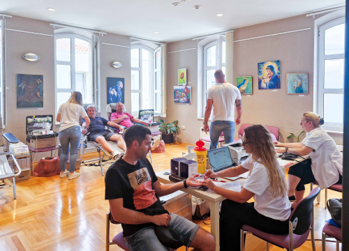 Vodičani na 6. ovogodišnjoj akciji donirali 45 doza krvi