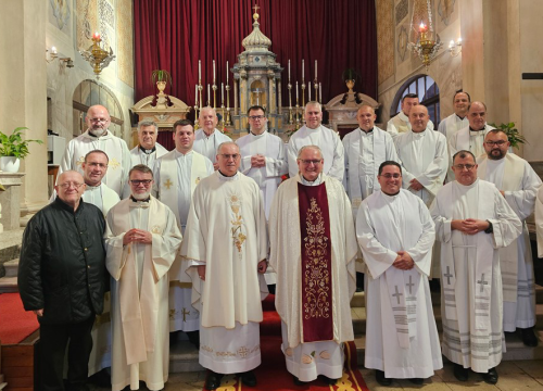 Šibenski biskup Rogić predvodio duhovne vježbe za svećenike