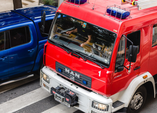 Na Kapriju se zapalio električni stup, gorjelo kod Lugovića