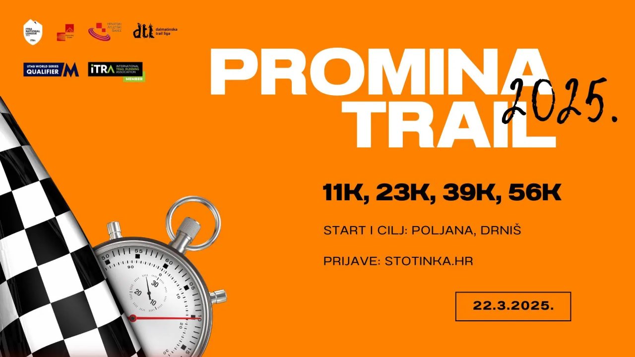 Promina Trail 2025: Kiša i vjetar nisu zaustavili rekordan broj trkača